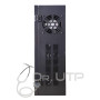 Arcón Vertical para equipos estándar rack de 19" 4U con 2 llaves, ventilador, pasacables y puerta con rejilla