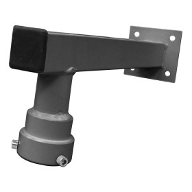 Soporte de 350mm para instalación de camara speed dome en báculo de 3.5 o 4.5m de color gris