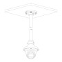 Adaptador de montura para HDWxxxxTMQ HDBWxxxxE-Z HDBWxxxxH-Z