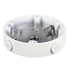 Caja conexiones circular para HDBWx Dahua con anclaje en 3 o 4 puntos