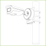 Adaptador a poste para cámaras
