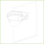 Soporte para montaje en pared para Domos HDBWxxExx y HDBWxxHxx