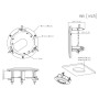 Soporte de montaje en techo para insertar HDBWxxE-Zxx