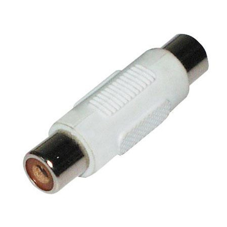 Conector RCA hembra a RCA hembra 1 unidad