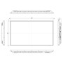 Monitor 43" Dahua para Seguridad 24/7 Metálico VGA/HDMI/DP/Audio/USB Multimedia/RS-232 16:9 4K