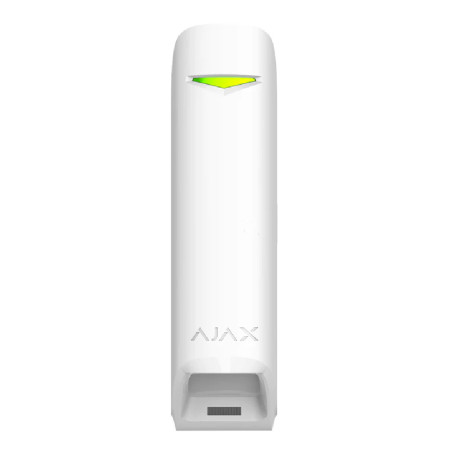 Ajax MotionProtect Curtain Jeweller. Detector PIR de cortina inalámbrico. Color blanco