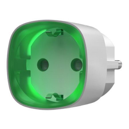 Ajax Socket Jeweller. Enchufe inteligente. Color blanco