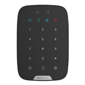 Ajax KeyPad Plus Jeweller. Teclado táctil con lector inalámbrico. Color negro