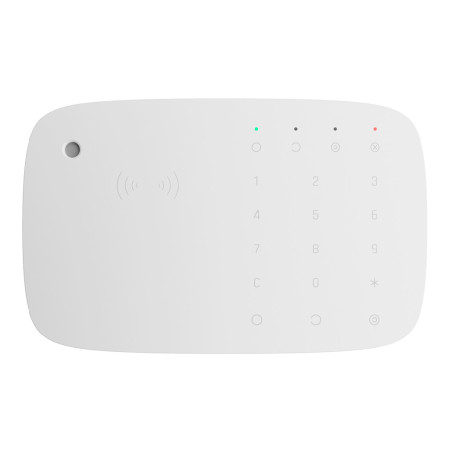 Carcasa Ajax Keypad Combi. Color Blanco