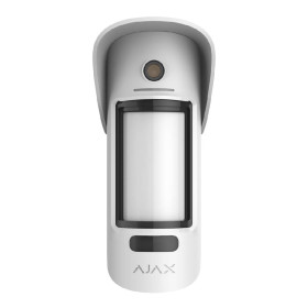 Ajax MotionCam Outdoor PhOD Jeweller. PIRCAM exterior inalámbrico con petición de imágenes. Color blanco