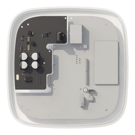 Ajax Hub 2 2G Jeweller + 6V PSU. Central inalámbrica 2G (2 tarjetas SIM). Color blanco