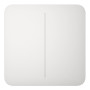 Ajax LightSwitch SoloButton 2-gang. Pulsador Doble. Color Blanco