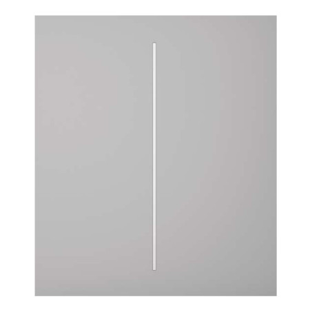 Ajax LightSwitch CenterButton 2-gang. Plusador Central Doble. Color Niebla