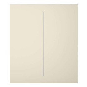 Ajax LightSwitch CenterButton 2-gang. Plusador Central Doble. Color Marfil