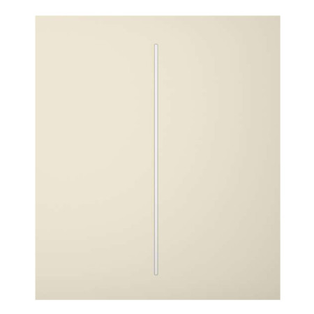 Ajax LightSwitch CenterButton 2-gang. Plusador Central Doble. Color Marfil