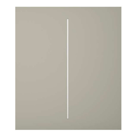 Ajax LightSwitch CenterButton 2-gang. Plusador Central Doble. Color Oliva