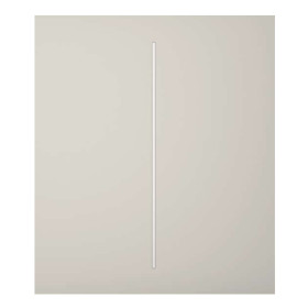 Ajax LightSwitch CenterButton 2-gang. Plusador Central Doble. Color Ostra