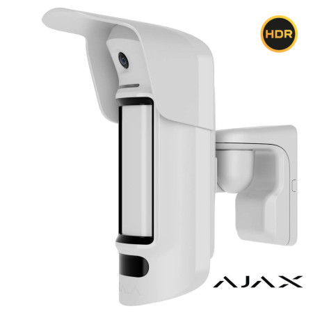 Ajax MotionCam Outdoor HighMount PHOD Jeweller. Color Blanco