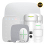 Kit Ajax blanco. Hub 2 + 2MotionCam-HDR + MotionProtect + SpaceControl + KeyPad + HomeSiren