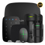 Kit Ajax negro. Hub2 + 2MotionCam HDR PHOD + MotionProtect + SpaceControl + KeyPad + HomeSiren