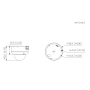 Domo IP WizColor PRO H265 4M WDR140dB Iluminación Dual LED50m/IR60m 2.7-12mm IP67 IK10 PoE AUDIO DUALMIC/Altavoz E/S AI