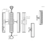 Altavoz IP de columna 120dB 40W IP65 PoE