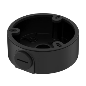 Caja de conexiones para IPC-HFW1/3/5 y HAC-HFW1/2/ME1 con anclaje en 3 puntos Color Negro
