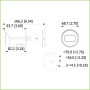 Tubular IP H265 2M DN dWDR Starlight IVS 3DNR IR30m 3.6mm IP67 PoE