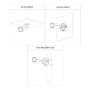 Tubular IP H265 4M DN WDR Starlight IR60m 2.7-13.5VFM IP67 PoE SD AI Color negro