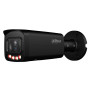 Tubular IP 6M H265 FULL COLOR WDR Iluminación Dual LED60m/IR60m 2.7-13.5mm IP67 PoE MIC AI. Color Negro