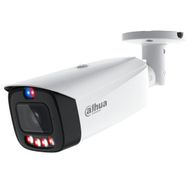 Tubular IP WizColor TiOC PRO H265 8M WDR Iluminación Dual LED50m/IR50m 2.8mm IP67 PoE AUDIO MIC/Altavoz E/S AI