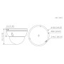 Domo IP H265 2M DN WDR Starlight IR30m 2.8mm IK10 IP67 PoE MIC SD AI