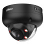 Domo IP 4M H265 FULL COLOR WDR Iluminación Dual LED50m/IR50m 2.7-13.5mm IP67 IK10 PoE MIC AI. Color negro