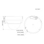 Domo IP H265 8M DN SMART WDR Starlight IVS SMD IR40m 2.7-13.5VFM IP67 IK10 PoE MIC AI