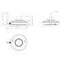 Domo PTZ IP 4M H265 WiFi WDR IR20m Starlight 4x IP66 IK08 AUDIO MIC AI