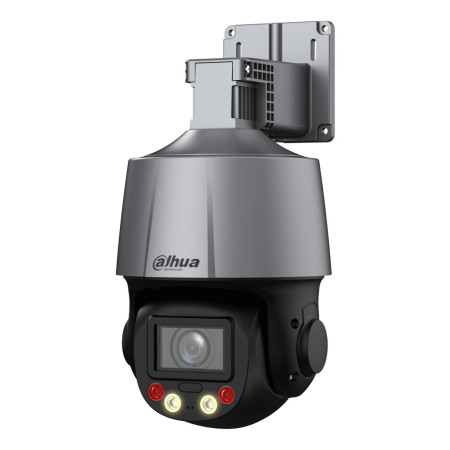 Cámara PTZ IP 4M H265 WDR Iluminación Dual LED30m/IR50m 5x IP66 PoE AUDIO MIC/Altavoz E/S AI