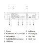NVR 4ch 80Mbps H265 4K HDMI 4PoE 1HDD