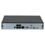 NVR 4ch 80Mbps H265 4K HDMI 4PoE 1HDD