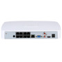 NVR 8ch 144Mbps H265 4K HDMI 8PoE 1HDD