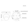 MiniDomo IP 12M H265 WDR Iluminación Dual LED30m/IR30m 2.8mm IP67 PoE MIC AI