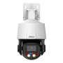 Cámara PTZ IP 2M TiOC H265 WDR Iluminación Dual LED30m/IR50m 5x IP66 PoE AUDIO MIC E/S AI