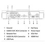 NVR 8ch 80Mbps H265 4K HDMI 4PoE 1HDD