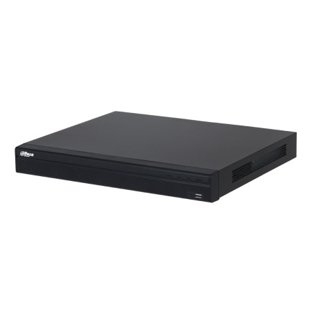 NVR 8ch 160Mbps H265 4K HDMI 8PoE 2HDD E/S