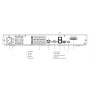 NVR 8ch 160Mbps H265 4K HDMI 8PoE 2HDD E/S