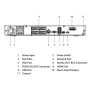 NVR 8ch 256Mbps H265 HDMI 8PoE 2HDD E/S AI