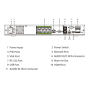 NVR 8ch 512Mbps H265 1xHDMI 8K 8PoE 2HDD E/S AI