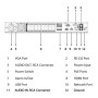 NVR 16ch 144Mbps H265 HDMI 16PoE 2HDD E/S AI