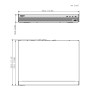 NVR 16ch 160Mbps H265 4K HDMI 2HDD E/S