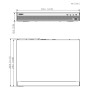 NVR 32ch 160Mbps H265 4K HDMI 2HDD E/S