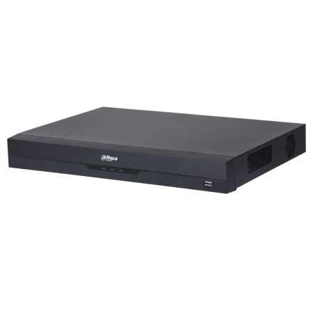 NVR 32ch 484Mbps H265 HDMI 2HDD 2RJ45 E/S AI